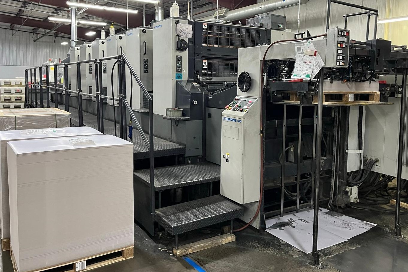 Used Komori L 428 Printing Machines 